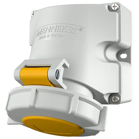 Mennekes Wall mounted receptacles — Highly chemical resistant (IP67)